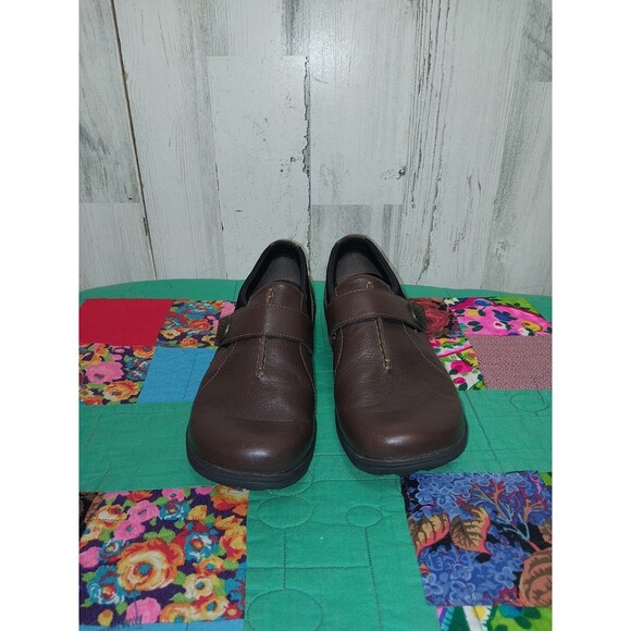 Abeo Slip On Loafer Brown Leather Smart System Comfort 3540 Size 8.5 - Picture 2 of 10